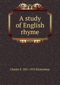 A study of English rhyme