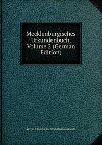 Mecklenburgisches Urkundenbuch, Volume 2 (German Edition)