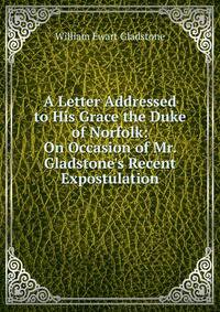 A Letter Addressed to His Grace the Duke of Norfolk: On Occasion of Mr. Gladstone's Recent Expostulation