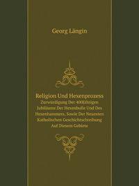 Religion Und Hexenprozess