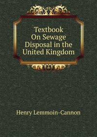 Textbook On Sewage Disposal in the United Kingdom