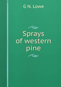 Sprays of western pine