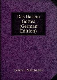 Das Dasein Gottes (German Edition)