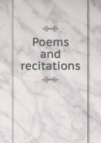 Poems and recitations