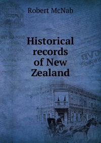 Historical records of New Zealand