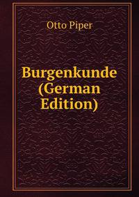 Burgenkunde (German Edition)