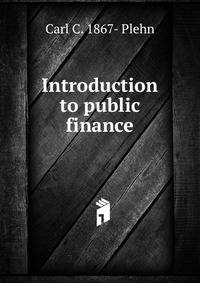 Introduction to public finance