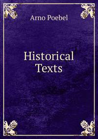 Historical Texts