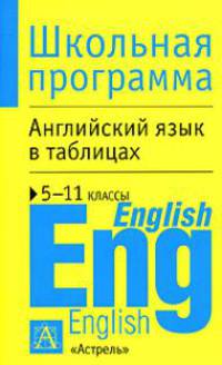 Английский язык в таблицах: 5-11классы: Справочные материалы - (Школьная программа)