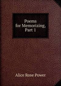 Poems for Memorizing, Part 1