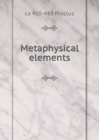 Metaphysical elements