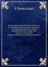 Die Fundamentalen Rechtsverhaltnisse Des Romischen Privatrechts: Inductive Grundlegungen Mit Besonderer Beziehung Auf Die Fragen Der Gefahrnormirung Bei Austauschobligationen (German Edition)