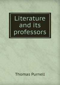 Literature and its professors