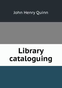Library cataloguing
