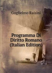 Programma Di Diritto Romano (Italian Edition)