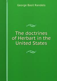The doctrines of Herbart in the United States
