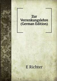 Zur Verrenkungslehre (German Edition)