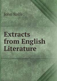 Extracts from English Literature