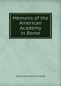 Memoirs of the American Academy in Rome