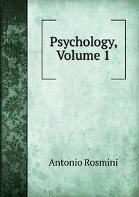 Psychology, Volume 1