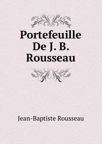 Portefeuille De J. B. Rousseau