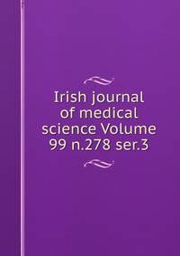 Irish journal of medical science Volume 99 n.278 ser.3