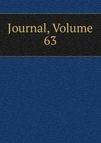 Journal, Volume 63