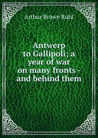 Antwerp to Gallipoli; a year of war on many fronts - and behind them