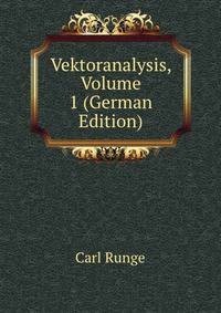 Vektoranalysis, Volume 1 (German Edition)