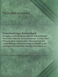 Gemeinnutziges Krauterbuch