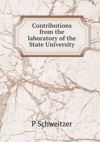 Contributions from the laboratory of the State University