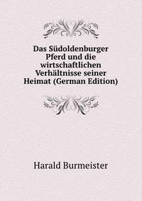 Das Sudoldenburger Pferd und die wirtschaftlichen Verhaltnisse seiner Heimat (German Edition)