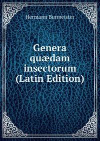 Genera qu?dam insectorum (Latin Edition)
