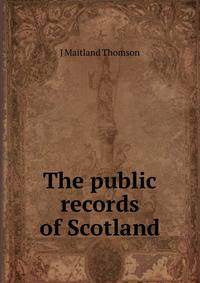 The public records of Scotland
