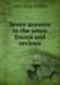 Seven answers to the seven Essays and reviews