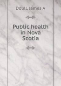 Public health in Nova Scotia