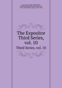 The Expositor. Third Series, vol. 10