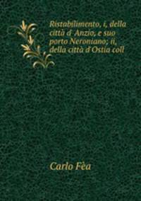 Ristabilimento, i, della citta d