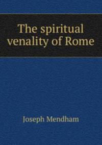 The spiritual venality of Rome