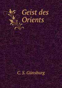 Geist des Orients