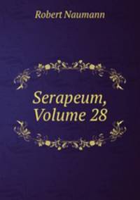 Serapeum, Volume 28