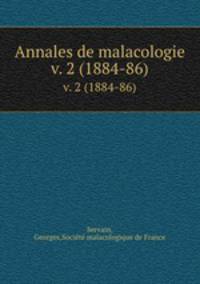 Annales de malacologie. v. 2 (1884-86)