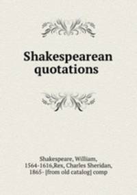 Shakespearean quotations