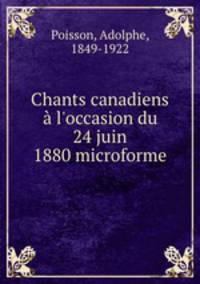 Chants canadiens a l