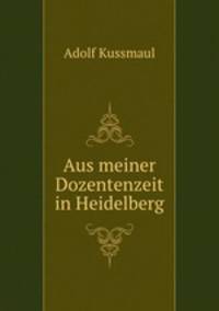 Aus meiner Dozentenzeit in Heidelberg