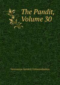 The Pandit, Volume 30