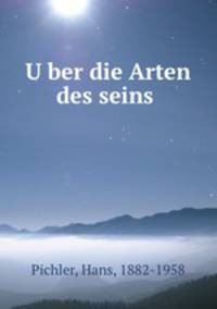 Uber die Arten des seins