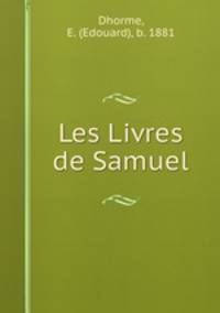 Les Livres de Samuel