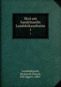 Skra um handritasofn Landsbokasafnsins