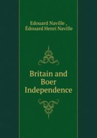 Britain and Boer Independence